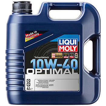 Полусинтетическое моторное масло Optimal 10W-40 - 4 л
