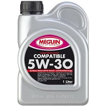 НС-синтетическое моторное масло megol Motorenoel Compatible SAE 5W-30 Plus 5W-30 - 1 л