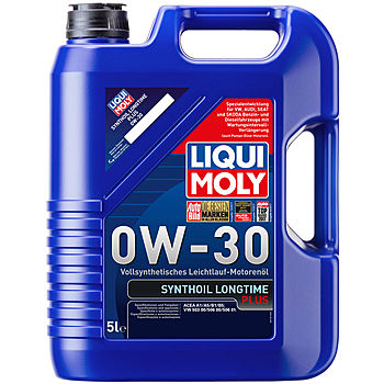 Синтетическое моторное масло Synthoil Longtime Plus 0W-30 - 5 л