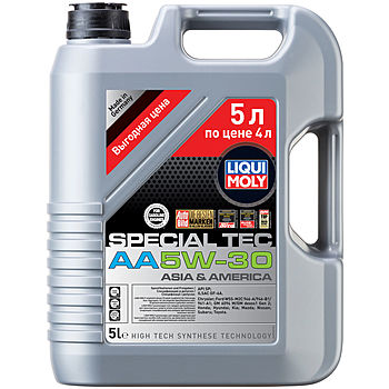 НС-синтетическое моторное масло Special Tec AA 5W-30 - 5 л