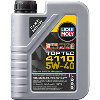 НС-синтетическое моторное масло Top Tec 4110 5W-40 - 1 л