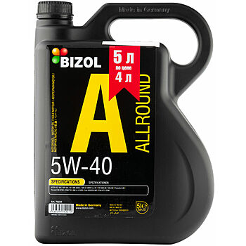 НС-синтетическое моторное масло Allround 5W-40 - 5 л